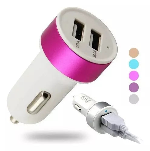 Adaptador USB Dual Redondo