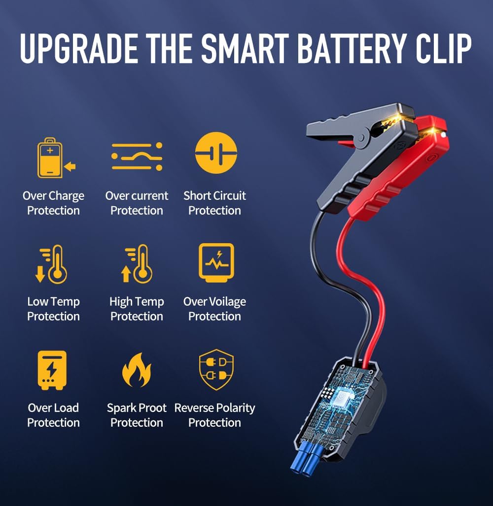 Arrancador 6000 Mah + Compresor