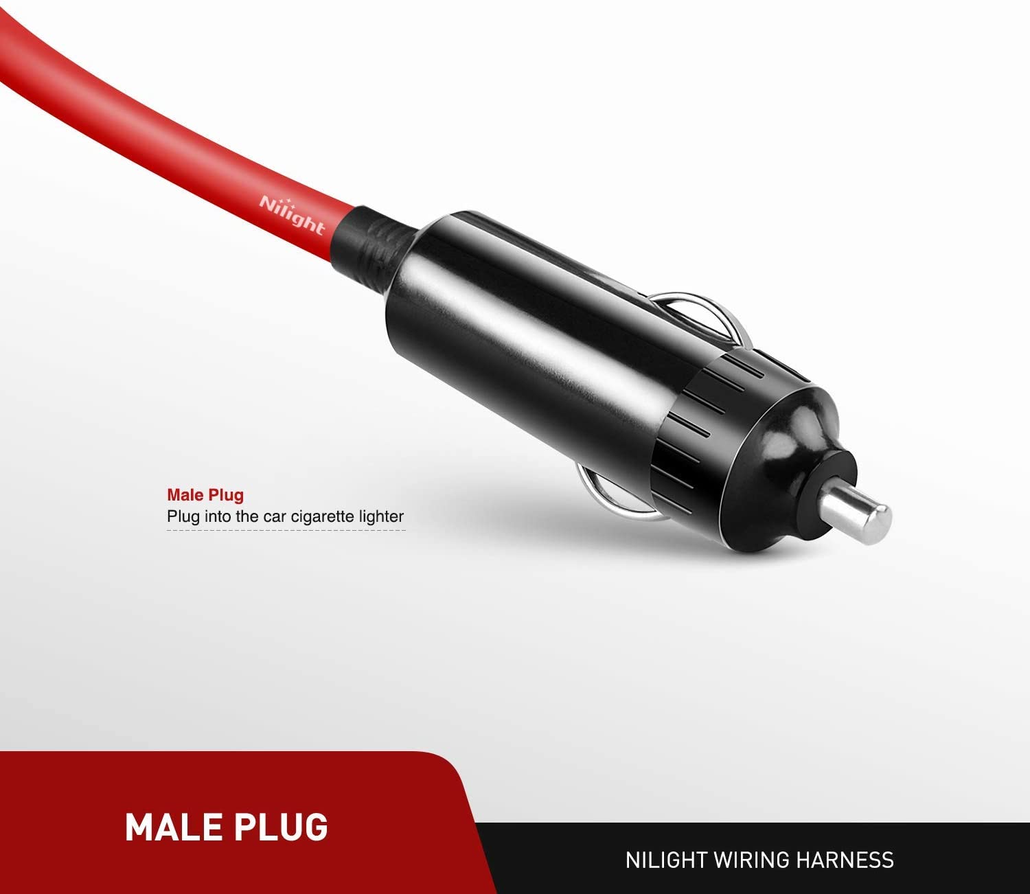 Cable Conector 12/24V. 3,6 Mts