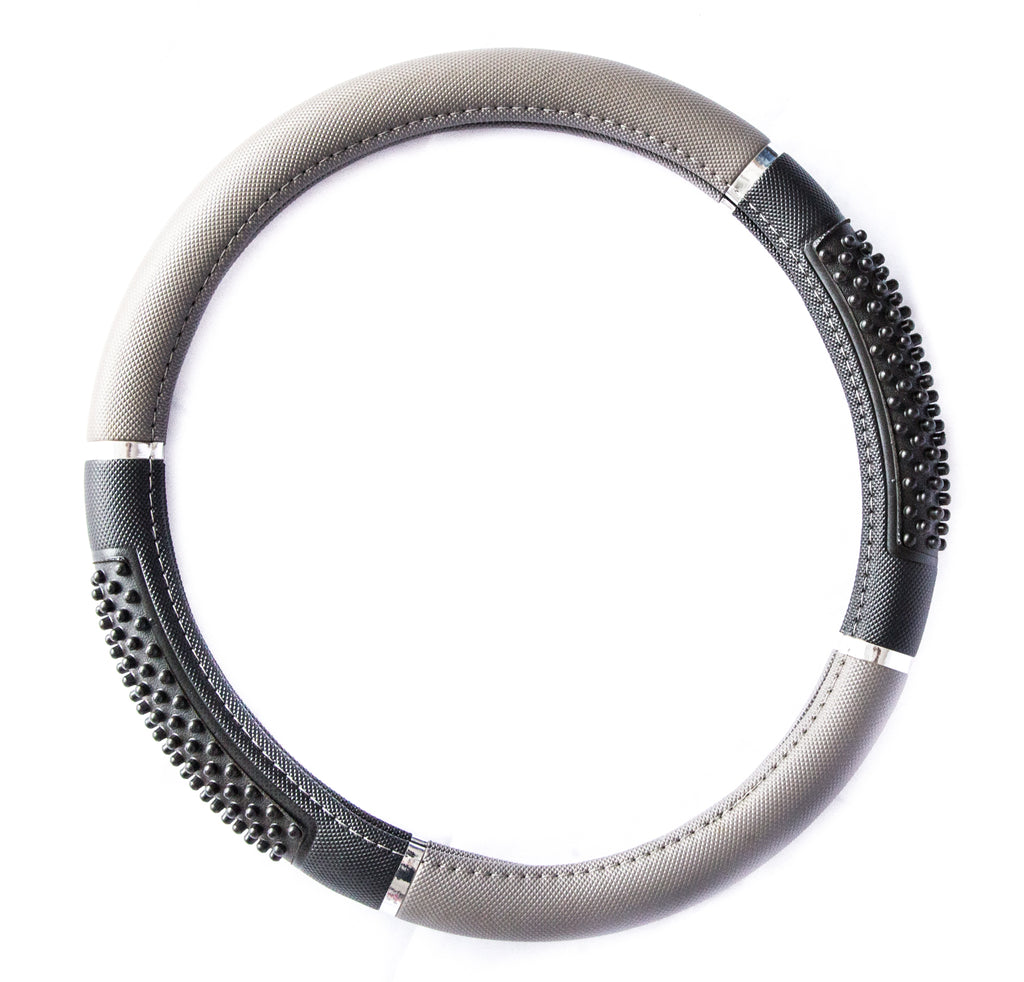 Cubrevolante Massage Negro/Marron