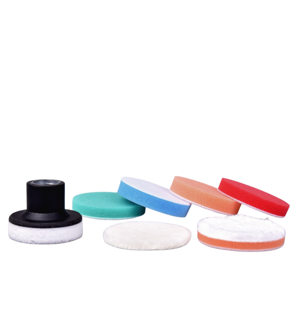 Kit 2" Backing Plate m14 y 6 Pads