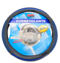 Cubrevolante Massage Punteado Azul