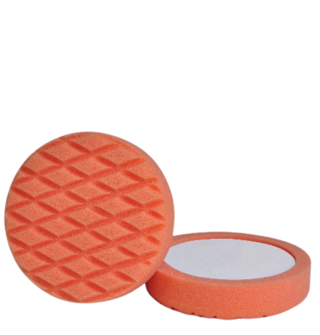 Pad de Pulido Diamante 6" C/Medio - Naranja-