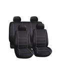 Set Fundas Polyester Color Negro- 10 Pcs
