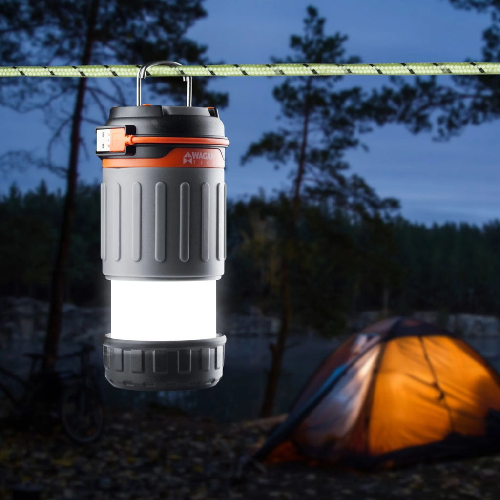 Farol y Linterna Recargable Alargado C/Usb
