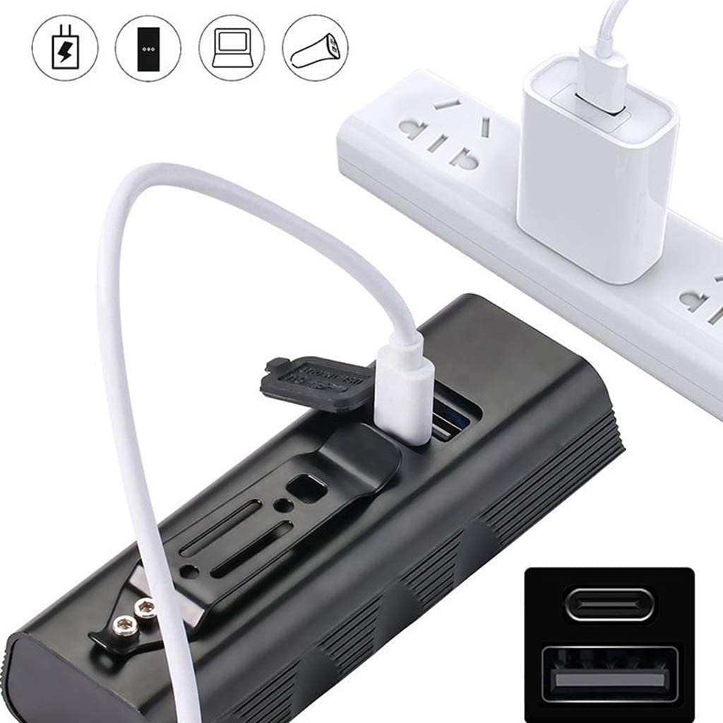 Luz Delantera Bici - Linterna - Power Bank