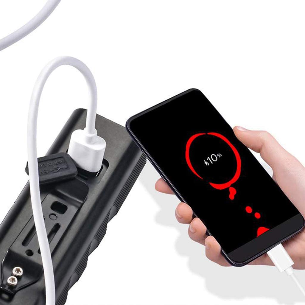 Luz Delantera Bici - Linterna - Power Bank